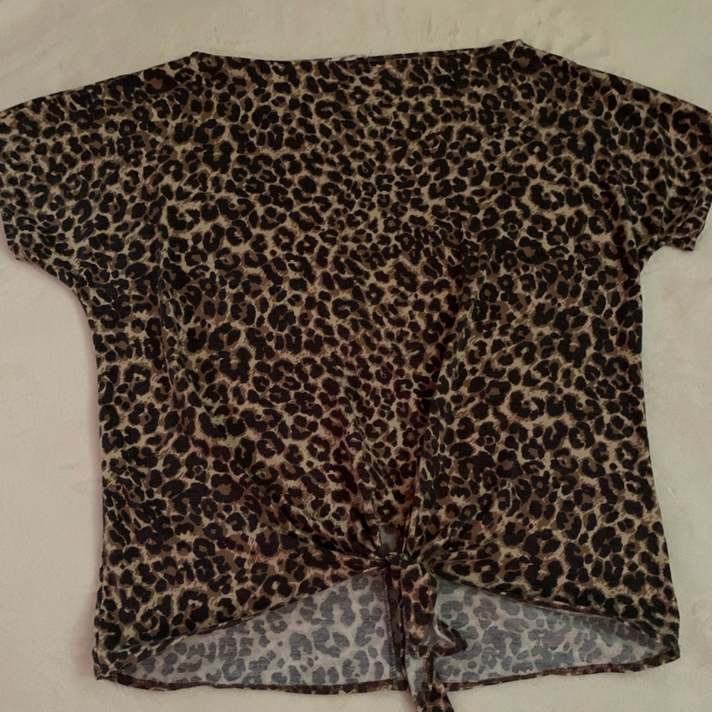 First Love Cheetah print top